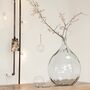 Large Organic Handmade Glass Bottle Vase, thumbnail 5 of 7