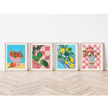 Citrus Fruit Print Set Of Six, 2 of 12