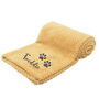 Personalised Embroidered Waffle Pet Dog Blanket, thumbnail 9 of 9