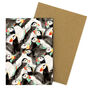 Improbability Of Puffins A6 Greetings Cards, thumbnail 5 of 7
