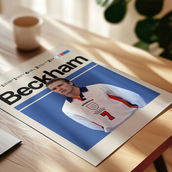 Set Of Three Football Legends Posters, 3 of 8