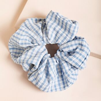 Gingham Colour Scrunchie, 3 of 9