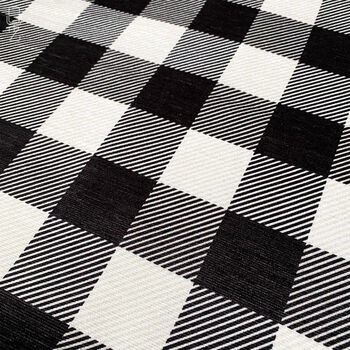 Gingham Cushion Cover With Black And White Colours, 2 of 7
