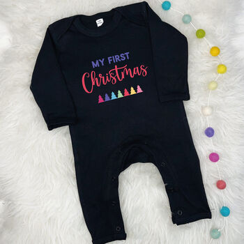 First Christmas As A Mama Bright Christmas Jumper, 2 of 2