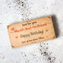 Plumber Diy Chocolate Gift Box Tools Set + Personalise, thumbnail 4 of 9