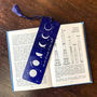 Moon Phases Personalised Metal Bookmark, thumbnail 3 of 3