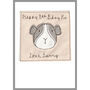 Personalised Guinea Pig Birthday Card, thumbnail 8 of 10
