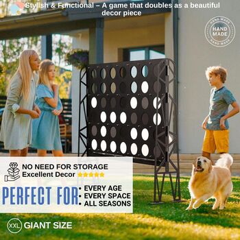 Xxl Giant Metal Four In A Row, 6 of 9