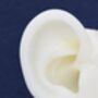 Sterling Silver Genuine Jade Pear Stud Earrings, thumbnail 10 of 11
