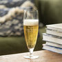 Slanted Crystal Personalised Message Beer Glass, thumbnail 1 of 4