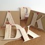Personalised Initial Letter Birthday Cards, thumbnail 5 of 12