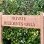 Small Double Post Engraved Oak House Sign, thumbnail 1 of 3