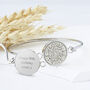 90th Birthday 1936 Sixpence Coin Bangle Bracelet, thumbnail 2 of 10