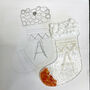 Create Your Own Fused Glass Stocking Hanging Decoration, thumbnail 6 of 6
