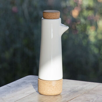 Oil And Vinegar Dispenser | Eco Cork + Ceramic, 3 of 7