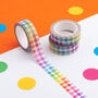 Colourful Rainbow Washi Tape Set, thumbnail 6 of 9