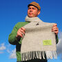Customised Message Long Wool Scarf, thumbnail 8 of 11