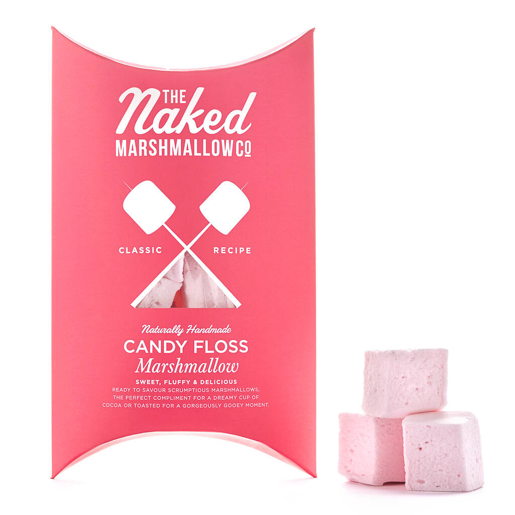 Any Three Gourmet Marshmallow Flavours By The Naked Marshmallow Co 4884