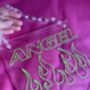 Angel Flames Clear Acrylic Banner With Acrylic Chain, thumbnail 7 of 8