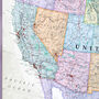 Map Of USA Classic Edition, thumbnail 2 of 6