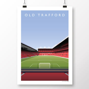 Manchester United Old Trafford Poster, 2 of 8