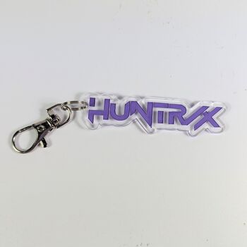 Huntr/X Kpop Demon Hunters Keyring Acrylic, Kpop Anime, 3 of 5