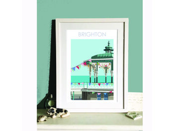 Brighton Bandstand Print, 3 of 5