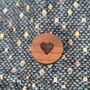 Wooden Heart Pin, thumbnail 2 of 2