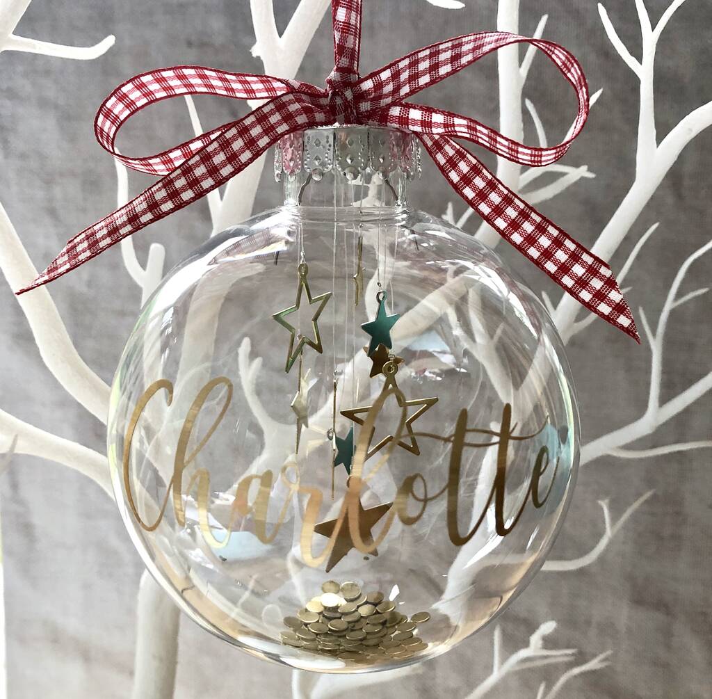 Personalised Star Bauble By Livi & Belle | notonthehighstreet.com