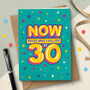 Funny 30th Epic Milestone Birthday Card, thumbnail 1 of 4