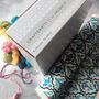 Cross Stitch Caramel Biscuit Craft Kit, thumbnail 3 of 4
