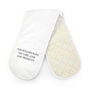 Personalised Double Oven Glove, thumbnail 7 of 10