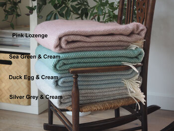 Personalised Herringbone Throw, 6 of 12