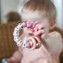 Custom Name Silicone Baby Teether, thumbnail 1 of 4