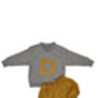 Unisex Children's Grey Personalised Sweatshirt, thumbnail 5 of 8