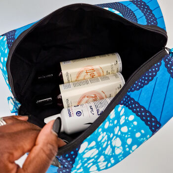 Large African Print Toiletry Wash Bag | Adedapo Print, 2 of 7