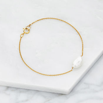 Rose, Silver Or Gold Large Single Pearl Choker Necklace, 5 of 8