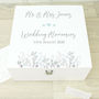 Personalised Emma Wooden Wedding Memory Keepsake Box, thumbnail 5 of 6