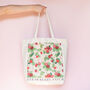 Strawberry Patch Tote Bag, thumbnail 5 of 5