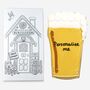Father’s Day Personalised Hand Iced Beer Biscuit And Toast Beer Mini Gift Box, thumbnail 3 of 6