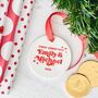 First Christmas Couples Personalised Bauble, thumbnail 1 of 2