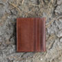 Personalised Slim Leather Card Holder Wallet Rfid, thumbnail 3 of 9
