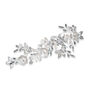 Silver Or Gold Plated Floral Bridal Hair Clip, thumbnail 2 of 10