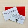 Thinking Of You, Thank You Or Guardian Angel Card, thumbnail 1 of 4