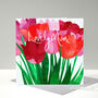 Tulips Card For Mum, thumbnail 4 of 6