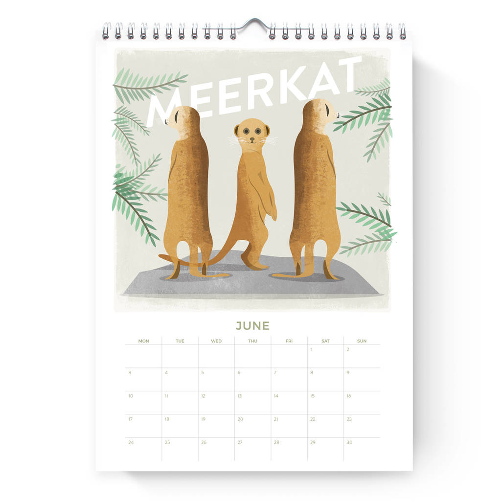 African Safari 2021 Calendar By Duke & Rabbit