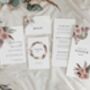 Blush Boho Wedding Invitations, thumbnail 4 of 4