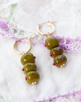 Martini Olives Earrings, 2 of 4