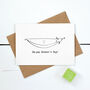 Peas In A Pod Fingerprint Father's Day Card Making Kit, thumbnail 7 of 10