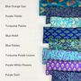 Handmade Sari Fabric Weighted Aromatherapy Eye Pillow, thumbnail 5 of 12
